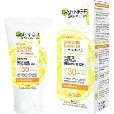 Imagem de Protetor Hidratante Garnier Vitamina C Efeito Matte 40g