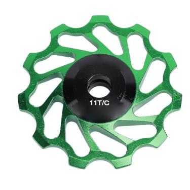 Imagem de Polia do Desviador Traseiro para Ciclismo, Rolo Guia de Liga de Alumínio 11T Com Rolamento Cerâmico para Mountain Bike e Ciclismo de Estrada