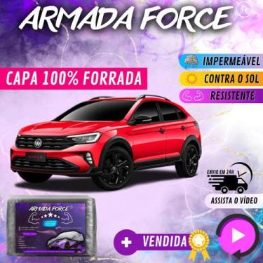 Imagem de Capa Cobrir Carro NIVUS 100% Forrada Armada Force 100% Impermeável For
