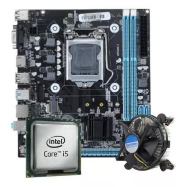 Imagem de Kit Processador i5 + Placa Mae H61 1155 DDR3 HDMI VGA USB - Alligator 