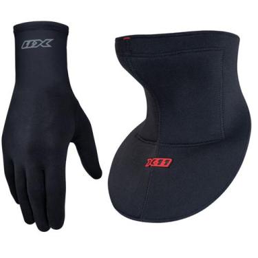 Imagem de Protetor de Pescoço X11 Com Cabo Aço + Luva X11 Thermic, GGG