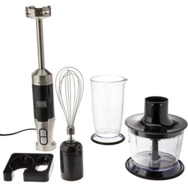 Imagem de Mixer Black + Decker 3 em 1 Prata e Preto 600W - MK600 - Black+Decker,