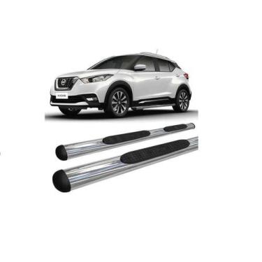 Imagem de Estribo Oval Oblongo Cromado Nissan Kicks - HOZZ