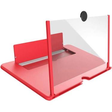 Imagem de Amplificador de tela para celular, efeito 3D, tela com suporte de mesa