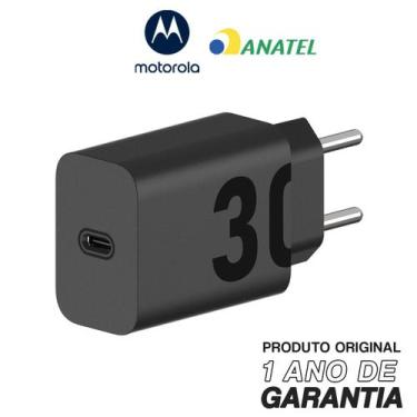 Imagem de Carregador De Parede Motorola Turbo Power 30w Sem Cabo - Motorola Edge