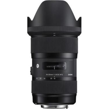 Imagem de Lente Sigma 18-35Mm F/1.8 Dc Hsm Art Lens Para Canon Ef