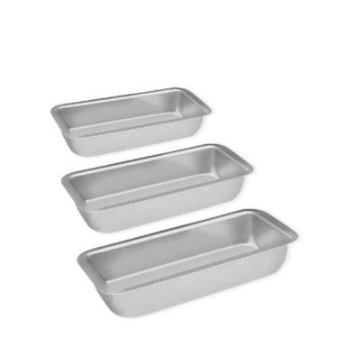 Imagem de Conjunto de Formas para Pães 3 Peças - Nacional