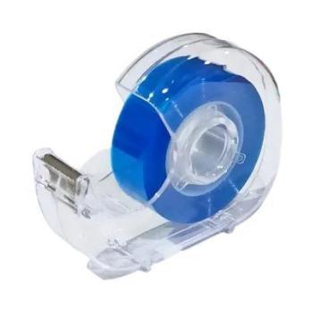 Imagem de Fita Adesiva Escolar com Suporte / Papelaria / Fita colorida Roxo Azul