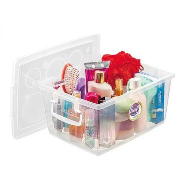 Imagem de Caixa Organizadora Com Tampa Plástica Bel Cristal 7,5Lt - ORDENE, U