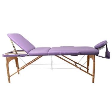 Imagem de Maca Dobrável e Portátil modelo Junior 3 Seções 250kg 60cm GOLDLIFE c/