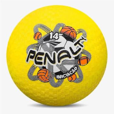 Imagem de Bola Iniciação Penalty T14 XXIV, Unico, Amarelo