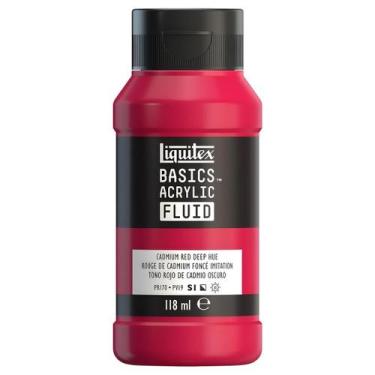 Imagem de Tinta Acrilica Basics Fluid 118ml Liquitex Escolha a Cor, 388 CADMIUM 