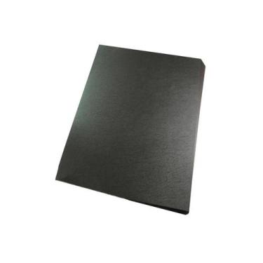 Imagem de Capas para Encadernação Preta Tamanho A3 0,30 Pp Couro - Lassane