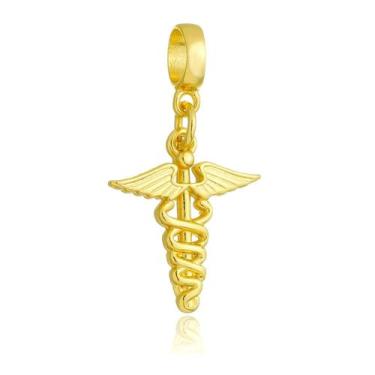 Imagem de Berloque Símbolo da Contabilidade Banhado a Ouro 18k - Work Semijoias