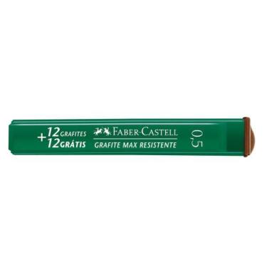 Imagem de Grafite 0.5 Com 24 Unidades Faber-castell - FABER CASTELL, Unico