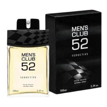 Imagem de  Perfume Mens Club 52 Seductive Importado Masculino 100ml Desodorante 