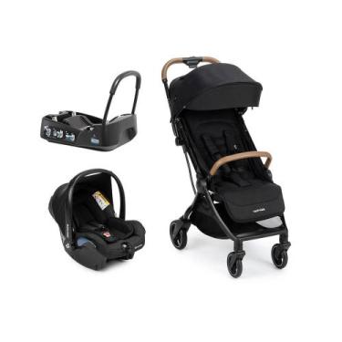 Imagem de Travel System Eva³ Trio 0 a 15 Kg Essential Black - Maxi-Cosi