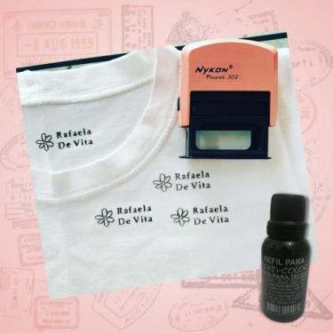 Imagem de Kit de carimbo para tecido - Nykon