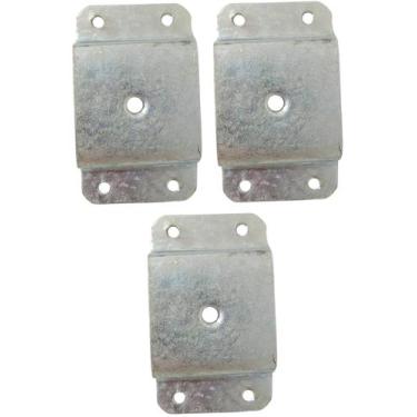 Imagem de 3 Chapa Reta Fixação Metal Palito Rosca 5/16 - Jthome, 3, Chapa Reta