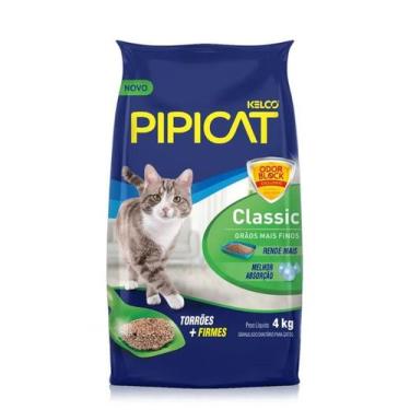 Imagem de Pipicat Classic Areia Sanitária Kelco - Para Gatos-4 Kg 