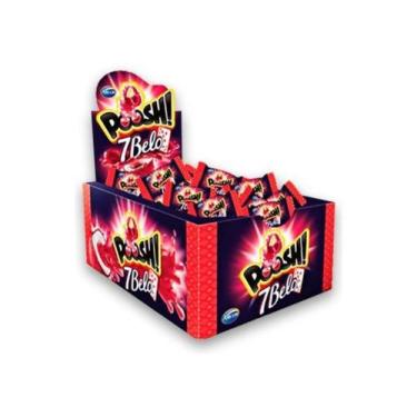 Imagem de Chiclete Poosh Caixa C/40unid. - 200g - ARCOR, Framboesa