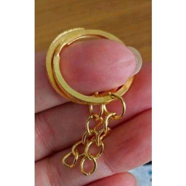 Imagem de Argolas de chaveiro  - 10 unidades - brazil cups, 10-Argola Italiana 2