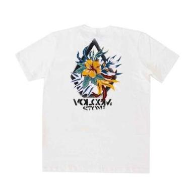 Imagem de Camiseta Volcom Aftermath - Off White (Creme)-Masculino