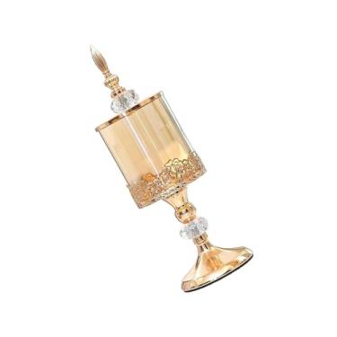 Imagem de Generic Pote de vidro para doces, pote para biscoitos, pote para armazenamento de doces, caixa de doces para Xams, mesa, cozinha, escritório, 11cm X 33cm