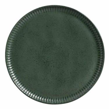 Imagem de Jogo 6 Pratos Rasos Linhas Greenery Porto Brasil - Porto Brasil Cerâmi