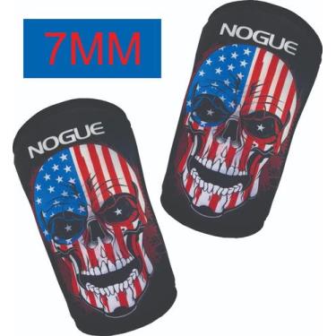 Imagem de Joelheira Nogue 7mm Snake  Agachamento Cross Training, Caveiranogue, G