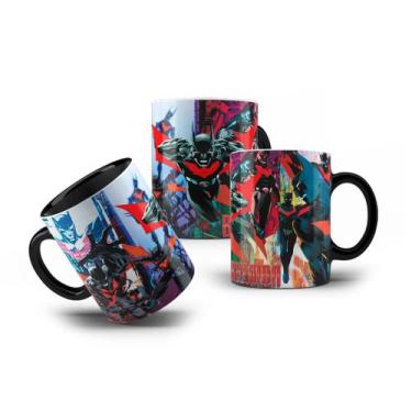 Imagem de Caneca de Porcelana Batman Beyond Do Futuro Quadrinhos Heroí - VilelaG