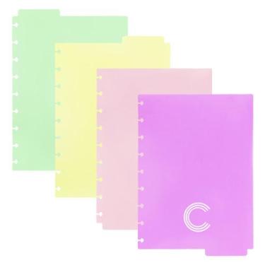 Imagem de Divisórias Pastel Médio Caderno Inteligente (CIDM3003)