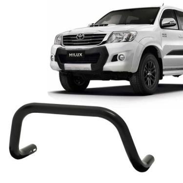 Imagem de Quebra mato hilux 2006 2007 2008 2009 a 2015 cab dupla preto - SOLAR