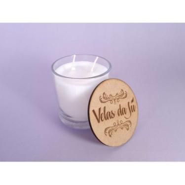 Imagem de Vela Aromática Perfumada De Citronela Com Tampa De Madeira - Velas da 