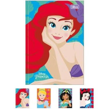 Imagem de Caderno 1/4 080 cd princesas tilibra