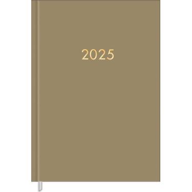 Imagem de Agenda Executiva Costurada Diária 13,4 x 19,2 cm Napoli Cores 2025 Tilibra 7710