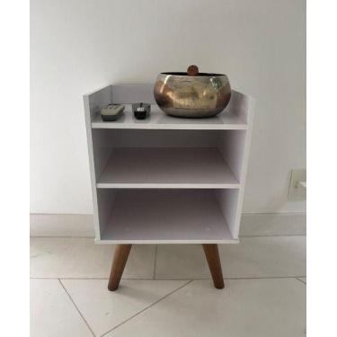 Imagem de 2 Armario para banheiro Para de sala  Mesinha estilo retro - Decore co