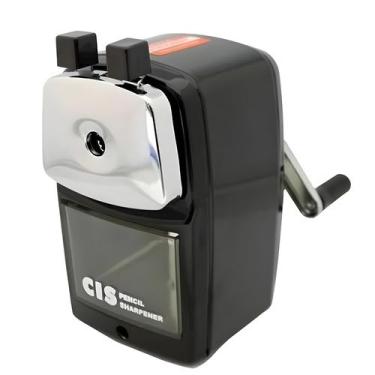 Imagem de Apontador de Mesa Cis Mecânico Manivela e Deposito Preto