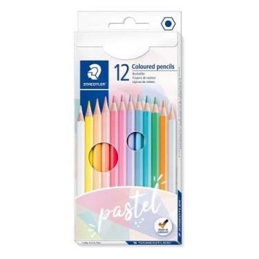 Imagem de Lápis de Cor Staedtler Tons Pastel 12 Cores