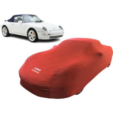 Imagem de Capa Protetora Carro Conversível Porsche 911 Cabriolet 1997 - Mz, Verm