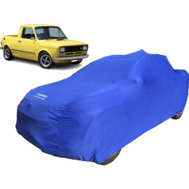 Imagem de Capa Carro Fiat Pick-Up Saboneteira Alta Durabilidade - Mz, Azul