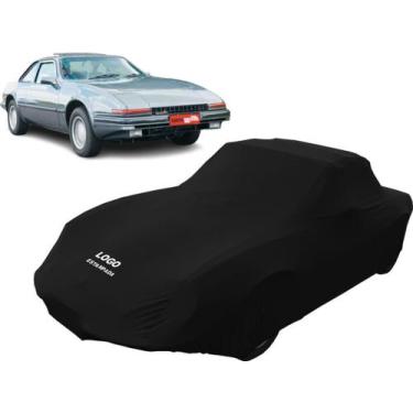 Imagem de Capa Tecido Com Logo Miura Saga 787 Automotiva - Mz, Preta