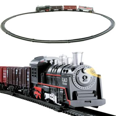 Imagem de Ferrorama Trem de Brinquedo Trenzinho ferro rama eletrico não é estrela Locomotiva