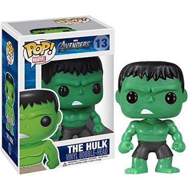 Imagem de Funko Pop Marvel (Bobble): Avengers - Hulk