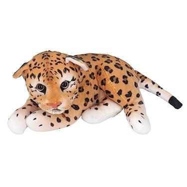 Imagem de Boneca de Pelúcia, Confortável e Decorativa, Boneca Animal de Pelúcia, Formato Vívido, Macia e Fofa para Crianças Em Idade Escolar (Leopardo)