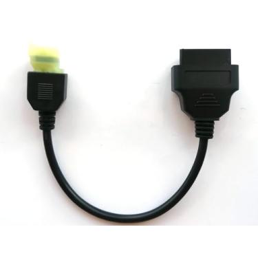 Imagem de Adaptador OTKEFDI OBD para motocicleta, Diagnóstico de 4 pinos OBD2 (K-line) J1962 Conector para Honda Motorbike