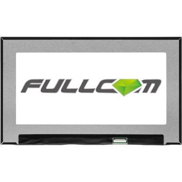 Imagem de Fullcom Nova tela de substituição LCD 15,6 polegadas N156BGA-E53 (sem suportes) HD 1366x768 30 pinos fosco compatível com B156XTN08.2 para laptop/tela/aplicação LCD