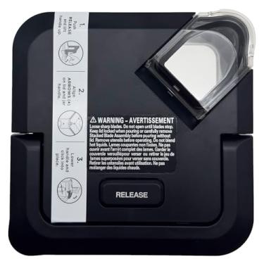 Imagem de Substituição da tampa do liquidificador para jarro Ninja 2,041.2 g XL, tampa superior do jarro compatível com Ninja Blender modelo BL660 BL740 BL770 BL771 BL772 BL773CO BL780 BL780CO