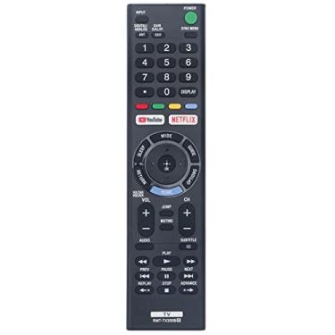 Imagem de Allimity Controle remoto de substituição RMT-TX300B sub RMT-TX300U RMT-TX300P RMT-TX300E compatível com Sony Bravia TV KD-49X705E KD-55X705E KD-43X705G KD-49X705G KD-55X705G KD-65X705G KD-65X705G D -