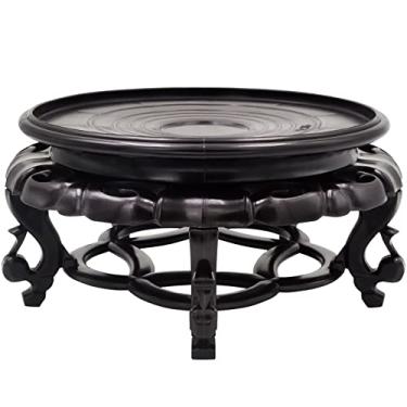 Imagem de fengshuisale Suporte para Aquário de Móveis Orientais, Base de Vaso, Suporte de Decoração para Casa Estável (6,3 Pol.)